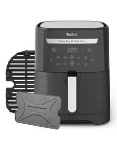 اشتري Air Fryer|Easy Fry & Grill 2-in-1 Air-Fryer and Grill| XXL Capacity|Flexcook Divider for Dual Cooking|Healthy Cooking|8 Automatic Programs|6.5 L Capacity|2 Years Warranty 6.5 L 1830 W EY801827 Black في الامارات