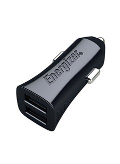 اشتري Classic 17W Dual USB Car Charger with Fast Charge 3.4A D17 Black في الامارات