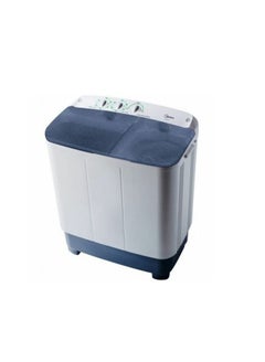 Buy Midea Twin Tub Washing Machine, 5 kg (Black cover) 400 W TW50-257NB White in Saudi Arabia