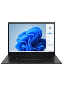 اشتري Zenbook Laptop With 14-Inch Display, AMD Ryzen 7 8840HS Processor/16GB RAM/512GB SSD/AMD Radeon 620 Graphics/Windows 11 Home English Jade Black في الامارات