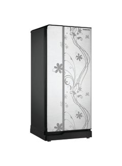 اشتري 198L Gross, 165L Net Capacity Single Door Refrigerator, Direct Cooling, Flower Pattern Design, R600a Refrigerant, Manual Defrost, Adjustable Leg 327 W NRF220DSF Silver في الامارات