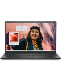 Buy 2024 Inspiron 3530 Think & Light Laptop With 15.6-Inch Display, Core i3-1305U Processor/8GB RAM/512 GB SSD/Intel Iris XE Graphics/DOS English/Arabic Carbon Black in Saudi Arabia