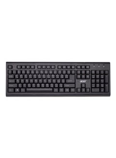 Buy Wireless 2.4G Keyboard & Mouse Combo Set OKR120 - Black in Saudi Arabia