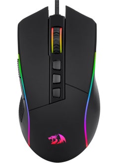 اشتري Gaming Mouse, Wired Gaming Mouse 16,000 DPI Opitacl Sensor, Mouse with Fire Button, Macro Editing Programmable RGB Ergonomic Mouse for Laptap/PC/Mac في مصر