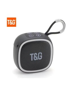 اشتري 659 Mini Wireless Powerful Bluetooth Speaker TWS Bluetooth 5.3 Sound Box HIFI Loudspeaker Support TF Card Radio Black في السعودية