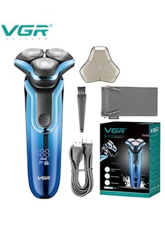 Buy Professional USB Rechargeable Home Functional Reciprocating Shaver, Cleaning brush, Protection cap, USB charging cable, 70M Operating time in Egypt