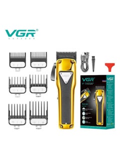 Buy Professional USB Rechargeable V-338  ,LED Display ,  Oil Bottle , Home Functional Reciprocating Shaver, Cleaning brush, Protection cap, USB charging cable, 6pc guide comb , 180 Minutes Operating Time in Egypt