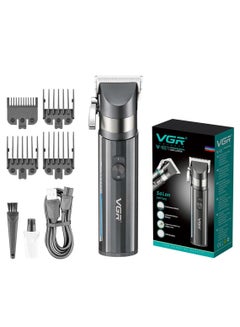 اشتري V-687 Salon Series Professional Cordless Hair Clippers Electric Hair Cutter Machine Kit Rechargeable Wireless Hair Grooming Trimmers Set, Rechargeable Li-ion Battery 2500mAh 300 minutes Runtime في مصر