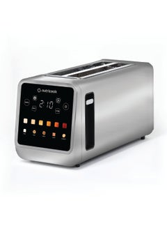 اشتري Toasti Digital Toaster - 4-Slice with Intuitive Touch-screen Display, 6 Shade Settings, 5 Bread Options, Favorite Button, Warming Rack, Crumb Tray,  Reheat | Defrost, 2 Years Warranty 1450 W Toasti Silver في الامارات