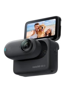 Buy GO 3S Midnight Black (128GB) - Small 4K Vlog Camera, Hands-Free POV, Mount Everywhere, Stabilization, 140 Min Battery Life, 10m Waterproof, AI Edition, for Vlog - Black in UAE