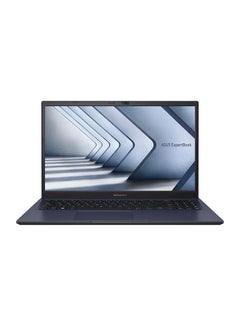 اشتري ExpertBook B1 B1502 Laptop With 15.6-Inch Display, Core i5-1235U Processor 1.3 GHz /8GB RAM/512GB SSD/Intel UHD Graphics/DOS(Without Windows) US MIL-STD 810H Military-Grade Standard , TYPE-C, 65W AC Adapter English/Arabic Star Black في السعودية