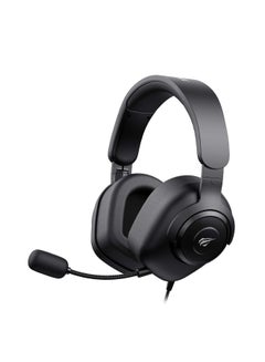 Buy Gaming Headsets with Detachable Microphone, Over-Ear Wired Computer Headset, 50mm Drivers, Hi-Fi Stereo Surround Sound in Saudi Arabia