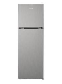 Buy 330L Gross,Double Door Top Mounted Refrigerator with Multi Air Flow System,No-Frost Cooling with Electronic Touch Temperature Control,Door Alarm,10 Year Compressor Warranty KR-RFF 330SM Silver in UAE