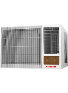 Buy 2 Ton Window AC, T3 Rotary Compressor, R410 Refrigerant, Tropical Cooling, Low Noise, Energy Efficient Air Conditioner, Eco Grill Design 2 TON NWAC24031N24 White in UAE