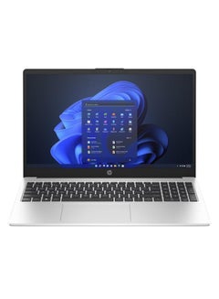 Buy 250 G10 Laptop With 15.6-Inch FHD Display, Core i7-1355U Processor/8GB RAM/512GB SSD/Intel Iris Xe Graphics/Free Dos English/Arabic Silver in Saudi Arabia