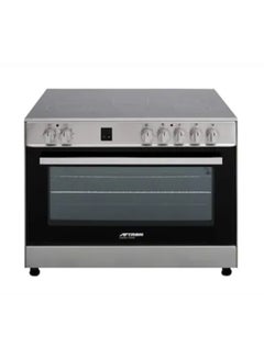 Buy 90x60 Free Standing Electric Cooking Range AFERVC9090BFDT Silver in UAE