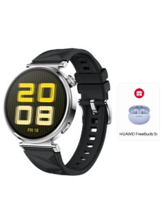 اشتري WATCH GT5 41mm SmartwatchBlack (With Freebuds 5i Blue) Black في مصر