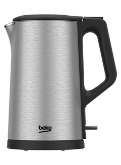 اشتري Beko Electric Kettle - 1800 Watts - 1.5 Liters - Stainless Steel (Inox Body) - Auto Shutoff 1.5 L 1800 W 8916123200 Inox Stainless Steel Silver في مصر