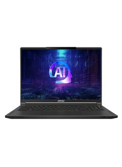 اشتري Stealth A16 AI Laptop With 16-Inch Display, AMD Ryzen AI 9HX370 Processor/32GB RAM/1TB SSD/8GB Nvidia Geforce RTX 4070 Graphics Card/Windows 11 English/Arabic Core Black في السعودية