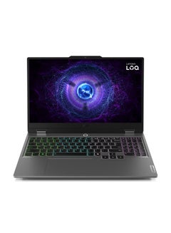 Buy LOQ Laptop With 15.6-Inch Display, Core i7-14700HX Processor/16GB RAM/1TB SSD/8GB NVIDIA GeForce RTX 4060 Graphics Card/Windows 11 Pro English/Arabic Luna Grey in Saudi Arabia