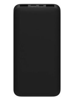 Buy 10000 mAh Power Bank Portable Charger,37Wh High Capacity, External Battery Pack Compatible with Smart Devices Black in UAE