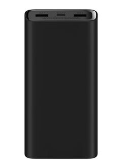 Buy 20000 mAh Power Bank Portable Charger,74Wh High Capacity, External Battery Pack Compatible with Smart Devices Black in UAE