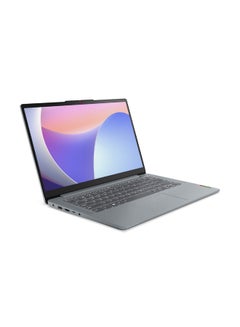 اشتري Ideapad Slim 3 Laptop With 14-Inch Display, Intel Core i3-N305 Processor/8GB RAM/512GB SSD/Intel UHD Graphics/Windows 11 Home English/Arabic Artic Grey في السعودية