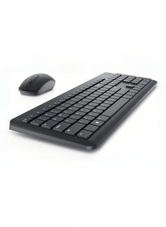 Buy KM3322W Wireless Keyboard And Mouse Black in Saudi Arabia