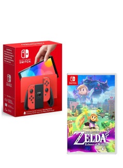 Buy Nintendo Nintendo Switch (OLED Model) Mario - Internation Version with Nintendo Switch The Legend of Zelda: Echoes of Wisdom in UAE