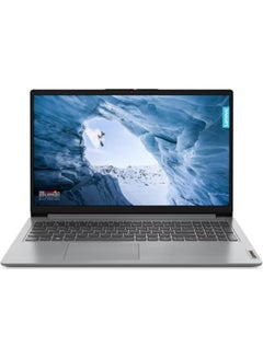 اشتري IdeaPad 1 Laptop With 15.6-Inch Display, Intel Core i5-1235u Processor/16GB RAM/1TB SSD/Intel Iris Graphics/Windows 11 English Cloud Grey في الامارات