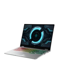 Buy GTBOOK Laptop With 15.6-Inch Display 120Hz, Core i5-12450H Processor/16GB RAM/512GB/6GB Nvidia Geforce RTX 3050 Graphics Card/Windows 11 Home English/Arabic Mecha Silver in Saudi Arabia