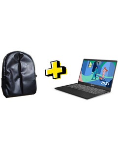 اشتري MSI Thin GF63 12UC i7 12650H16GB DDR4 512GB NVMe RTX 3050 IPS FHD 144Hz DOS + Black  Bag English/Arabic Black في مصر