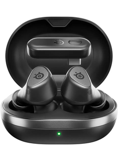 اشتري Arctis GameBuds True Wireless Noise Cancelling Gaming Earbuds for PS5, PS4, PC, Switch - Black في الامارات