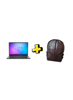 اشتري ASUS ROG Zephyrus G16 GA605WI-QR050W – Ryzen AI 9 HX 370 – 32GB DDR5 – 1TB SSD – RTX 4070 8GB – 16 inch 240Hz OLED + Black  Bag English/Arabic Eclipse Gray في مصر