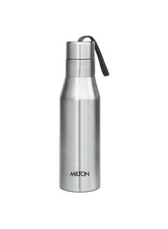 اشتري Super 1000 Stainless Steel Water Bottle, 1000 Ml, Silver | Leak Proof | Office Bottle | Gym Bottle | Home | Kitchen | Hiking | Treking Bottle | Travel Bottle Silver في الامارات