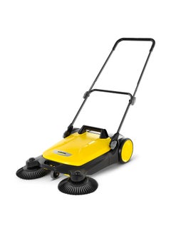 اشتري Karcher S 4 Twin Walk-Behind Outdoor Hand Push Floor Sweeper Yellow & Black في الامارات