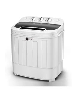 اشتري Baby Washing Machine, 3.6kg Capacity, 220-240V, 50-60Hz, Non-Slip Foot Pad, Elution Separation, Compact Size, Spin and Dry, 1 Year Warranty AF-3624BWTT White في الامارات