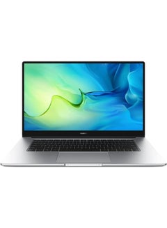 اشتري MateBook D15 Laptop With 15.6-Inch Display, Intel Core i7-1165G7 Processor/16GB RAM/512GB SSD/Windows 11 Home English/Arabic Mystic Silver في السعودية