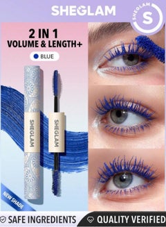 Buy All-In-One Volume & Length Mascara-Waterproof Blue in Egypt