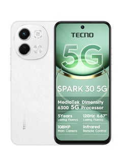 اشتري Spark 30 Dual SIM Aurora Cloud 8GB RAM 256GB 5G - Middle East Version في السعودية