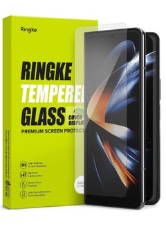 اشتري Ringke Cover Display Glass Compatible with Samsung Galaxy Z Fold 3 Tempered Glass Screen Protector 9H Hardness Full Coverage Bubble-free Anti Scratch Protective Film Clear في مصر