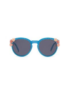 Buy Girls' Round Shape Polarized Sunglasses - Lens Size: 46 mm - LCK107C03 in UAE