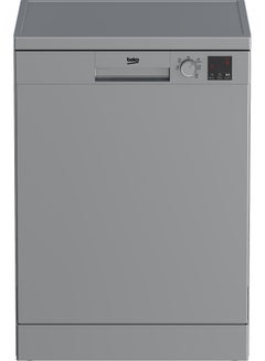 اشتري Free-Standing Dishwasher - 13 Place Settings - 5 Program 60 cm Full Size - Stainless Steel - Time Delay - Half Load DVN05322S Silver في مصر