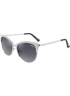 Buy Women's Polarized Sunglasses Silver Frame Gradient Grey Lens - mm Lens - LC1031C01 in UAE