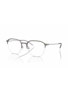 Buy Unisex Round Shape Plastic Eyeglass Frames 3003 - Lens Size: 54 Mm - Matte Gunmetal in Saudi Arabia