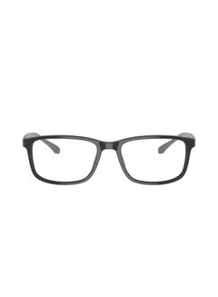 Buy Unisex Rectangular Shape Plastic Eyeglass Frames 5378 - Lens Size: 53 Mm - Shiney Black in Saudi Arabia