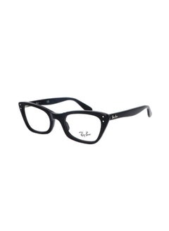 Buy Women's Cat Eye Shape Plastic Eyeglass Frames 2000 - Lens Size: 51 Mm - Black in Saudi Arabia