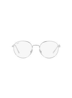 Buy Unisex Round Shape Plastic Eyeglass Frames 2501 - Lens Size: 48 Mm - Silver in Saudi Arabia