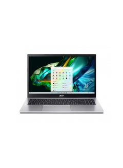 اشتري Acer Aspire 3 A315-44P-R4GH Slim Laptop | 15.6 Inch FHD ComfyView | AMD Ryzen Core 7-5700U | 8GB RAM | 512GB PCIe SSD | AMD Radeon Graphics | DOS | Silver English/Arabic Silver في مصر