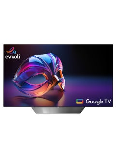 اشتري 4K UHD OLED 55 Inches Smart TV, Google TV,Dolby Atmos and Dolby Vision 55EV9-OLED Black في الامارات